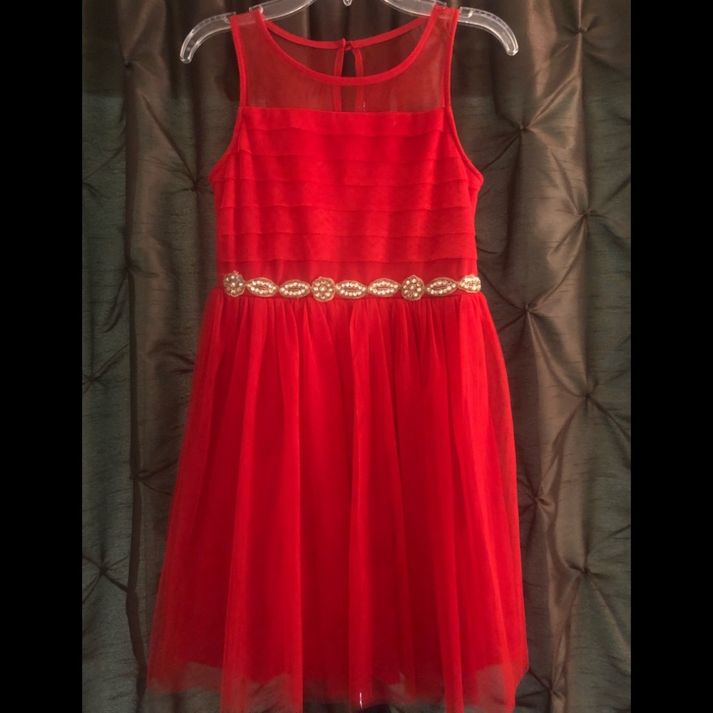 Sequins Hearts Girl’s Dress